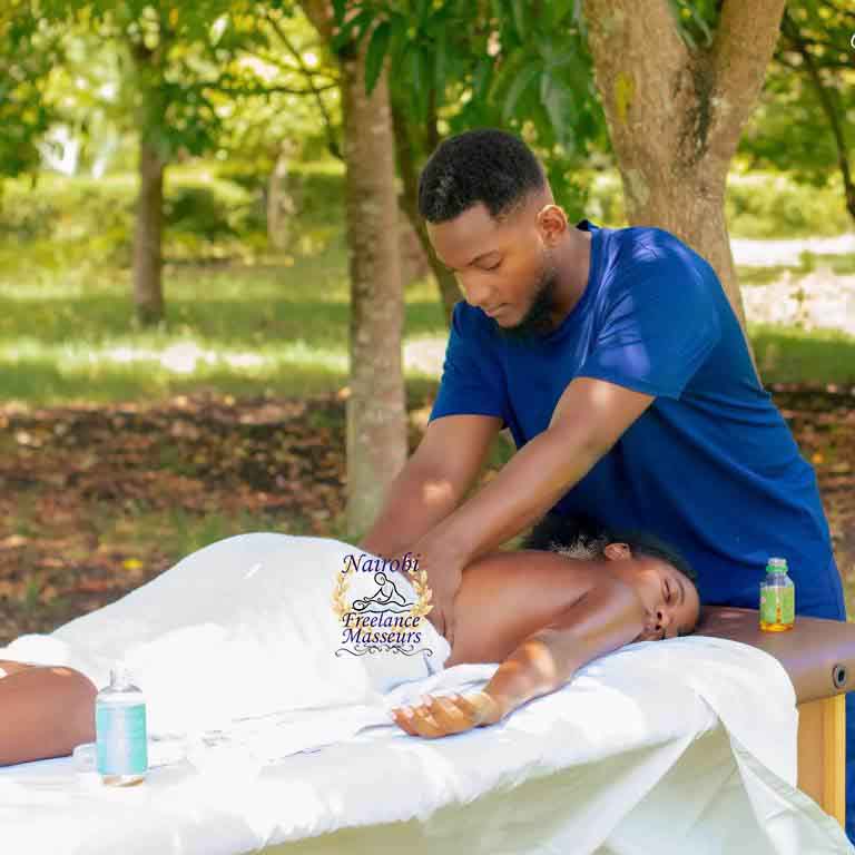 nairobi male mobile massage therapist